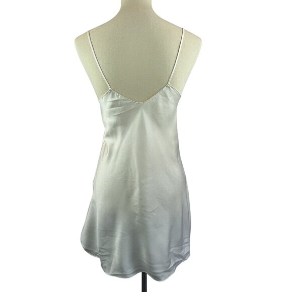 Vintage Victorias Secret Gold Label Slip Dress Chemise Nightgown Cream Ivory SM - Picture 2 of 12